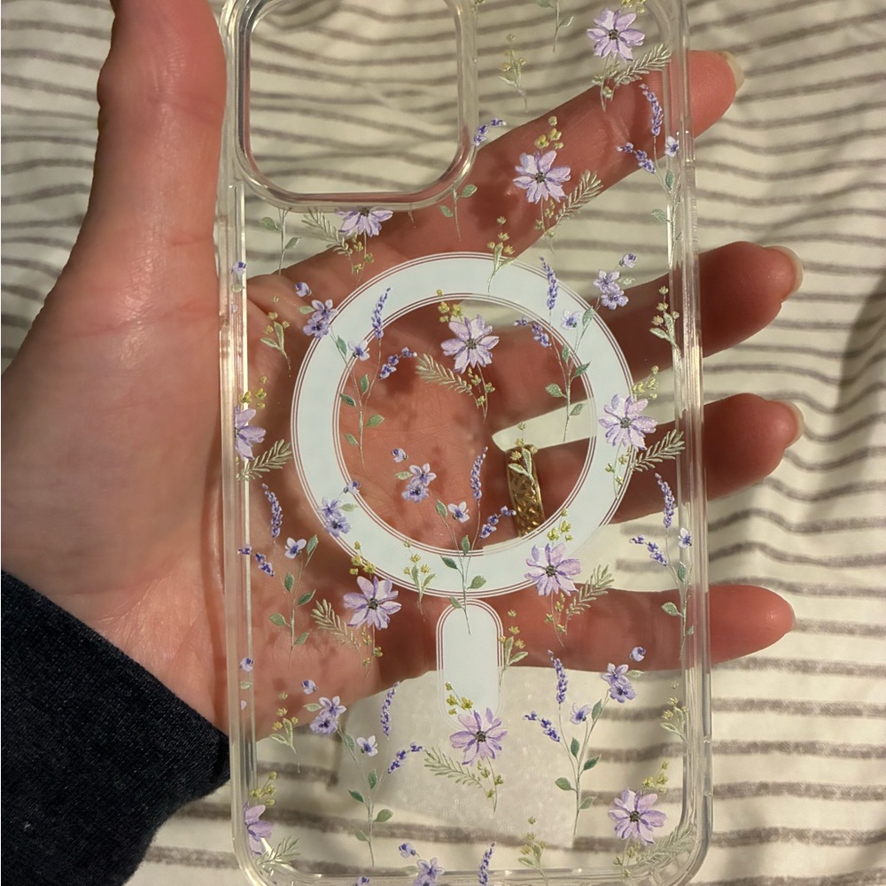 Apple, i Phone 13 pro/max floral phone case with MagSafe Compatibility. New. - Picture 2 of 6